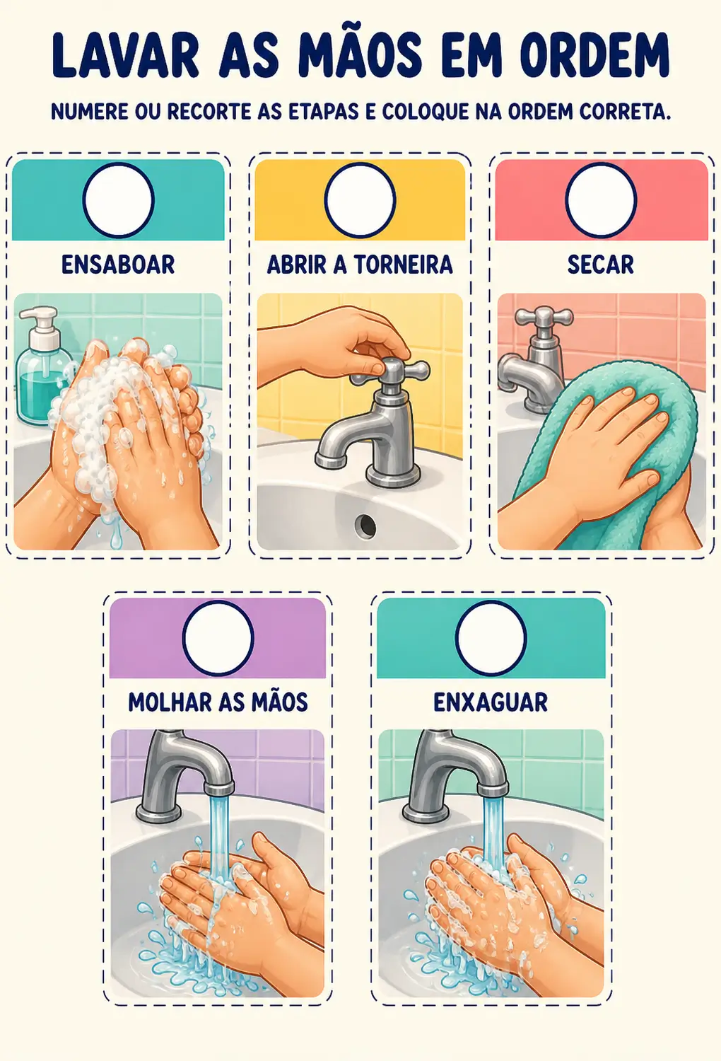 Prévia 2 dos materiais de rotina visual