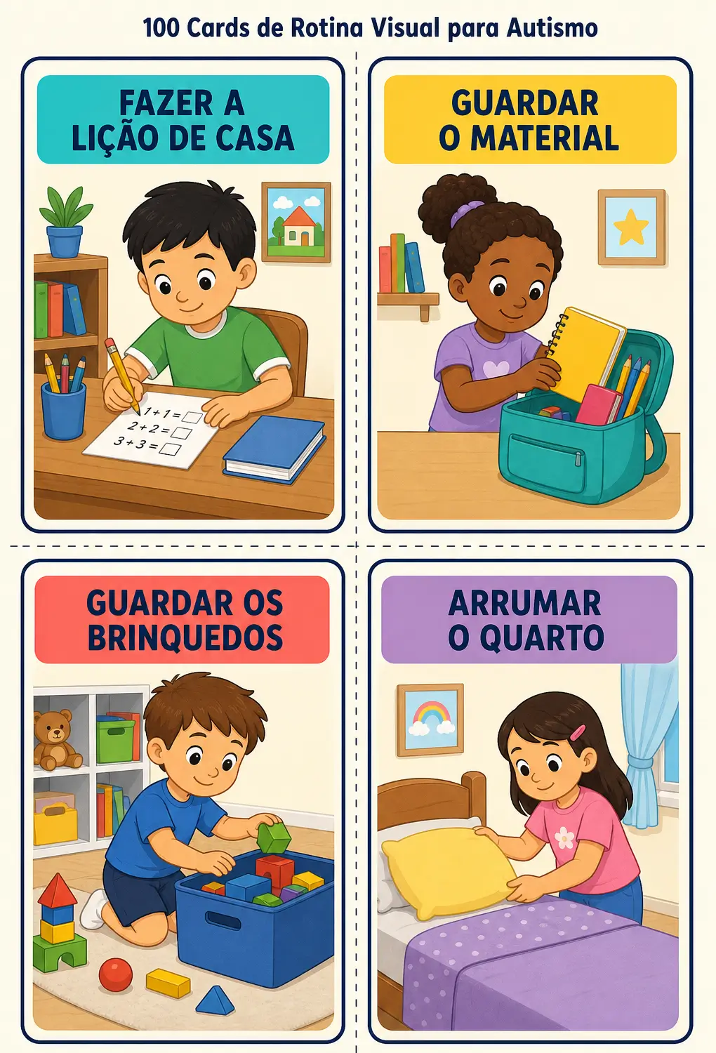 Prévia 6 dos materiais de rotina visual
